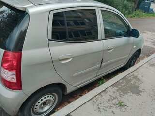 2007 Kia Picanto I, серебристый, 245000 рублей, вид 4