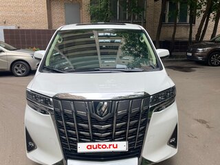 2021 Toyota Alphard III Рестайлинг, белый, 8500000 рублей, вид 1