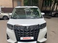 2021 Toyota Alphard III Рестайлинг, белый, 8500000 рублей