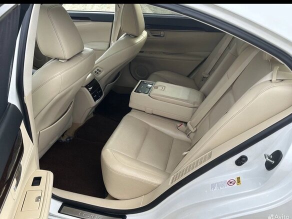 2012 Lexus ES 300h VI, белый, 1900000 рублей - вид 7