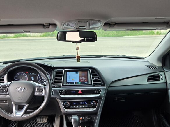 2018 Hyundai Sonata VII (LF) Рестайлинг, чёрный, 1600000 рублей - вид 6