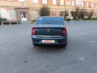 2013 Renault Logan I Рестайлинг, голубой, 675000 рублей, вид 3