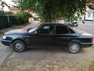 1995 Audi A6 I (C4), чёрный, 190000 рублей, вид 4