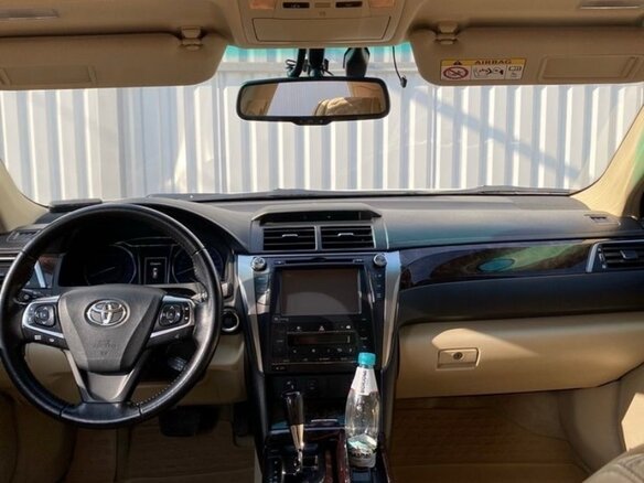 2014 Toyota Camry VII (XV50) Рестайлинг, белый, 2150000 рублей - вид 13