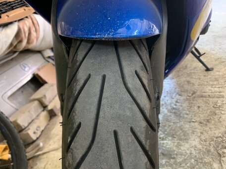 2001 Kawasaki ZX-9R Ninja, синий, 410000 рублей, вид 4