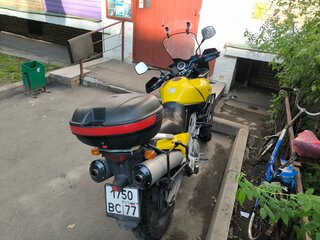 2002 Suzuki V-Strom 1000, жёлтый, 370000 рублей, вид 4