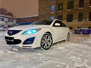2010 Mazda 6 II (GH) Рестайлинг, белый, 750000 рублей, вид 1