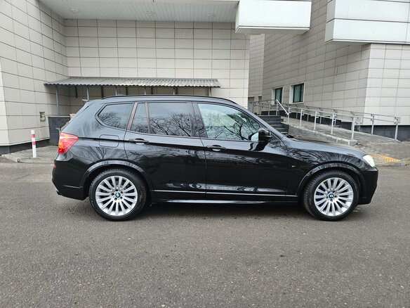 2013 BMW X3 28i xDrive II (F25), чёрный, 2555000 рублей - вид 6