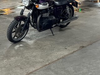 2012 Triumph Bonneville, пурпурный, 500000 рублей, вид 5