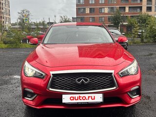 2017 Infiniti Q50 I Рестайлинг, красный, 2650000 рублей, вид 1
