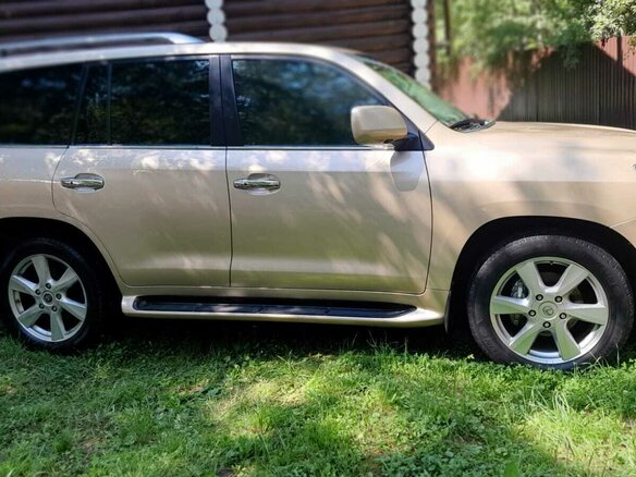 2008 Lexus LX 570 III, бежевый, 3490000 рублей - вид 7