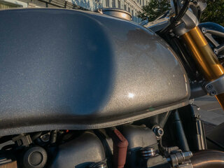2016 Triumph Thruxton, серебристый, 959000 рублей, вид 2
