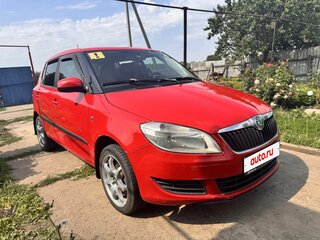 2013 Skoda Fabia II Рестайлинг, красный, 570000 рублей, вид 3