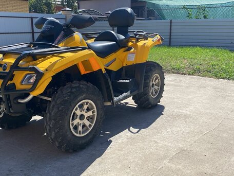 2008 BRP Can-Am Outlander MAX 650, жёлтый, 1650000 рублей, вид 2