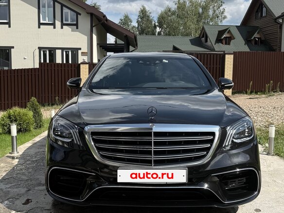 2019 Mercedes-Benz S-Класс 350 d Long VI (W222, C217) Рестайлинг, чёрный, 4250000 рублей - вид 6