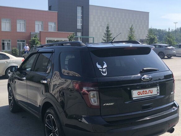 2013 Ford Explorer Sport V, чёрный, 2200000 рублей - вид 6