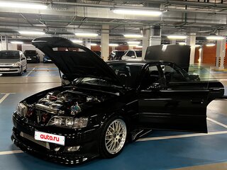 1996 Toyota Chaser VI (X100), чёрный, 1650000 рублей, вид 4