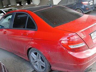 2011 Mercedes-Benz C-Класс 180 BlueEFFICIENCY III (W204) Рестайлинг, красный, 862000 рублей, вид 5