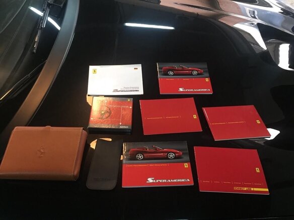 2005 Ferrari 575M Superamerica, чёрный - вид 39