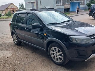 2015 Lada (ВАЗ) Kalina II, чёрный, 345000 рублей, вид 2