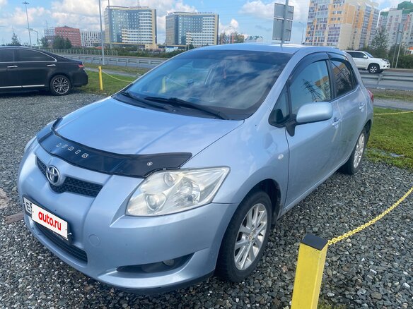 2007 Toyota Auris I, голубой, 510000 рублей