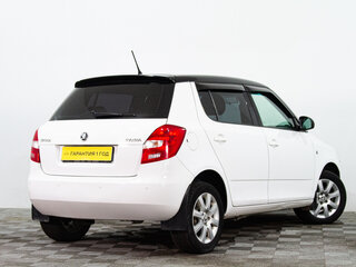2013 Skoda Fabia II Рестайлинг, белый, 699000 рублей, вид 4