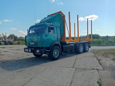 2004 КамАЗ 53215, зелёный, 1300000 рублей, вид 1