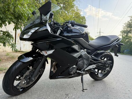 2011 Kawasaki ER-4F (Ninja 400R), чёрный, 380000 рублей, вид 5