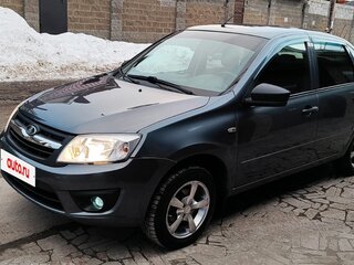 2015 Lada (ВАЗ) Granta I, серебристый, 525000 рублей, вид 2