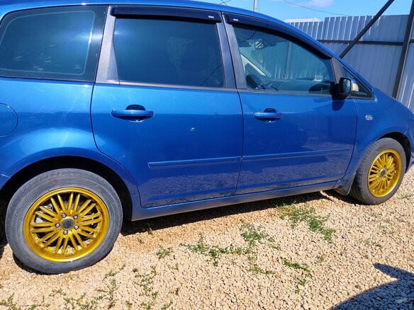 2007 Ford C-MAX I Рестайлинг, синий, 730000 рублей - вид 5