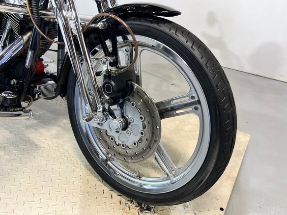 2000 Harley-Davidson Springer Softail, чёрный - вид 11