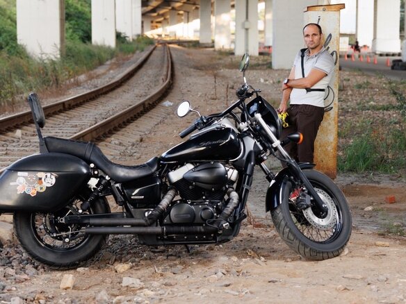 2011 Honda Shadow 750, чёрный, 650000 рублей - вид 1