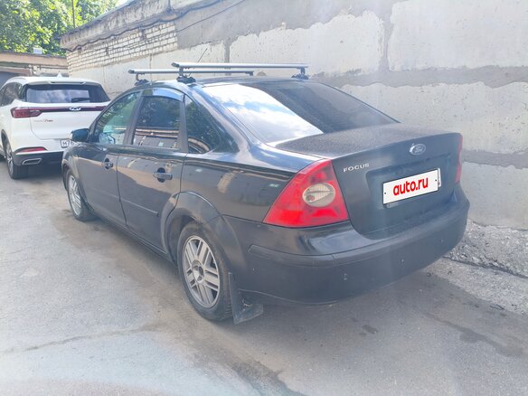 2007 Ford Focus II, чёрный - вид 6