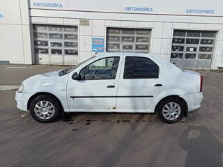 2011 Renault Logan I Рестайлинг, белый, 380000 рублей, вид 2