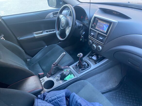 2008 Subaru Impreza III, серый, 550000 рублей - вид 4