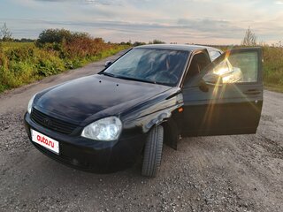 2008 Lada (ВАЗ) Priora I, чёрный, 195000 рублей, вид 3