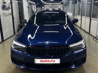 2018 BMW 5 серии 520d xDrive VII (G30/G31/G38), синий, 3750000 рублей, вид 2