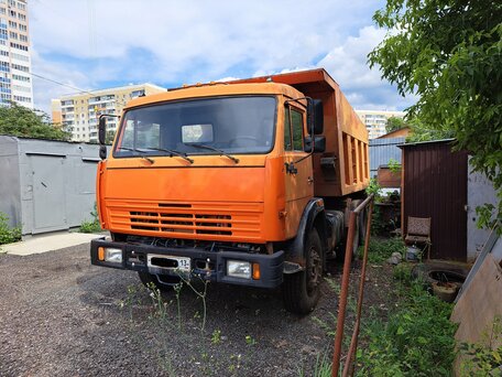 2008 КамАЗ 65115, красный, 1700000 рублей, вид 2