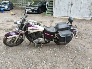 1996 Honda VT 1100, фиолетовый, 420000 рублей, вид 4