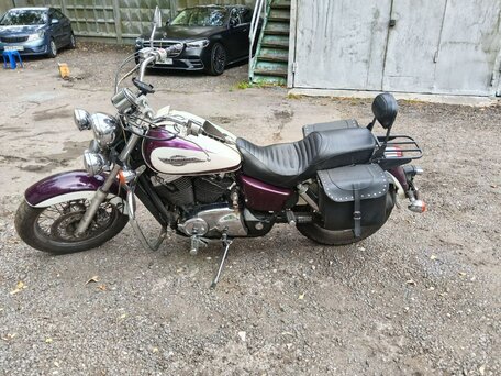 1996 Honda VT 1100, фиолетовый, 420000 рублей, вид 4