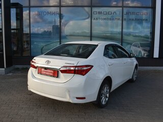 2013 Toyota Corolla XI (E160, E170, E180), белый, 990000 рублей, вид 5