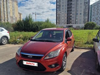 2008 Ford Focus II Рестайлинг, красный, 430000 рублей, вид 2