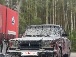 2007 Lada (ВАЗ) 2107, пурпурный, 117000 рублей, вид 1