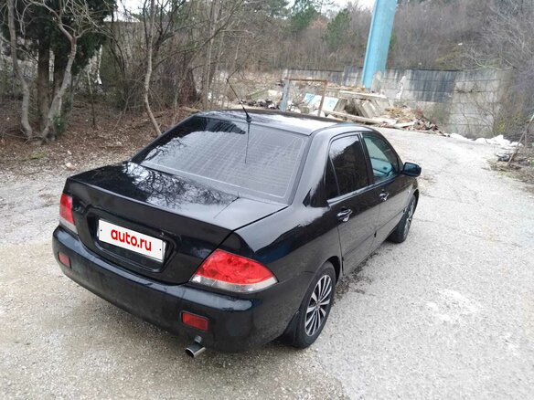 2007 Mitsubishi Lancer IX Рестайлинг, чёрный, 530000 рублей - вид 3