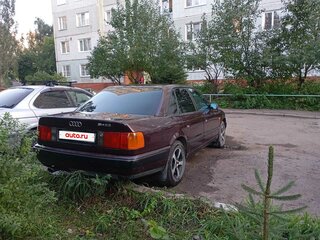 1992 Audi 100 IV (C4), красный, 200000 рублей, вид 4
