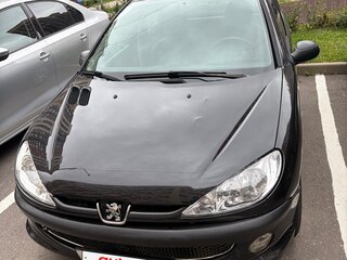 2009 Peugeot 206, чёрный, 215000 рублей, вид 2