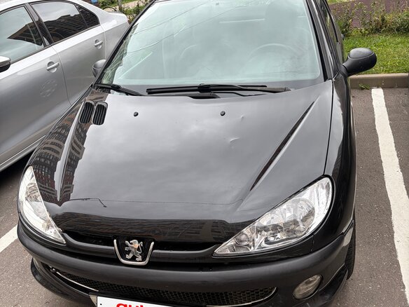 2009 Peugeot 206, чёрный, 215000 рублей - вид 1