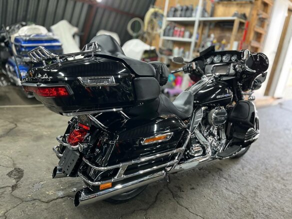 2015 Harley-Davidson Electra Glide, чёрный, 1460000 рублей - вид 5