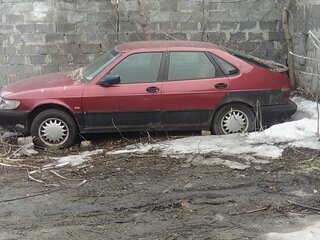 1996 Saab 900 II, красный, 50000 рублей, вид 3