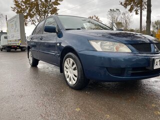 2007 Mitsubishi Lancer IX Рестайлинг, синий, 310000 рублей, вид 2